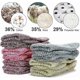 thumbnail image 3 of Airabc Thermal Winter Women Socks 5 Pairs Wool Warm Knitting Ladies Socks Vintage Style Soft Cotton Thick Woman Bed Sock Multicoloured for Home Office, 3 of 5