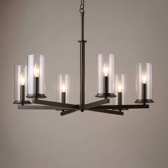 Luxury Transitional Chandelier, Olde Bronze, UKC20057