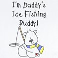 thumbnail image 2 of CafePress - Daddy's Ice Fishing Buddy Body Suit - Long Sleeve Cotton Baby Bodysuit, 2 of 4