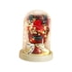 thumbnail image 4 of Ramos de flores de jabón, flores preservadas, jabón en cúpula de cristal para aniversario Rojo, 4 of 9