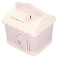 thumbnail image 4 of Cute Macaron House Piggy Bank, Resin Piggy Bank, Unbreakable Plastic Coin Bank With Key, Cottage Piggy Bank, Large House Money Coin Bank Box, ATM Gift For Kids To Saving Money, 4 of 8