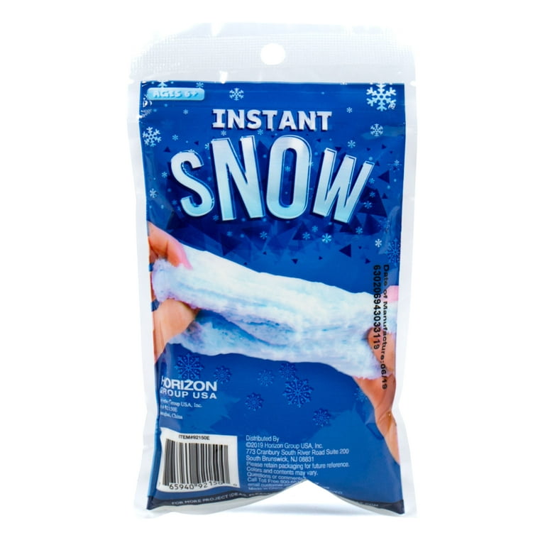 2 Packs Horizon Group Instant Snow Powder 3.5 oz Each