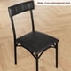thumbnail image 5 of Juego de 2 Sillas para Comedor en Cuero PU - Estilo Moderno y Fácil Montaje, 5 of 9
