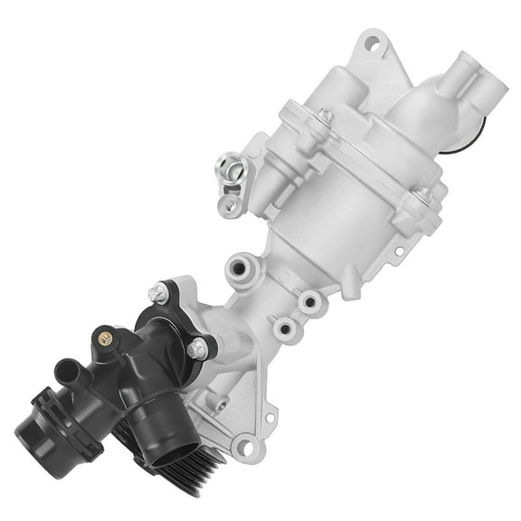 MaXpeedingrods Water Pump for Mercedes-Benz C300 4Matic / Base Convertible Coupe Sedan 2.0L l4 GAS DOHC Turbocharged 2015-2018 Replacement A2742000307 A2742000900