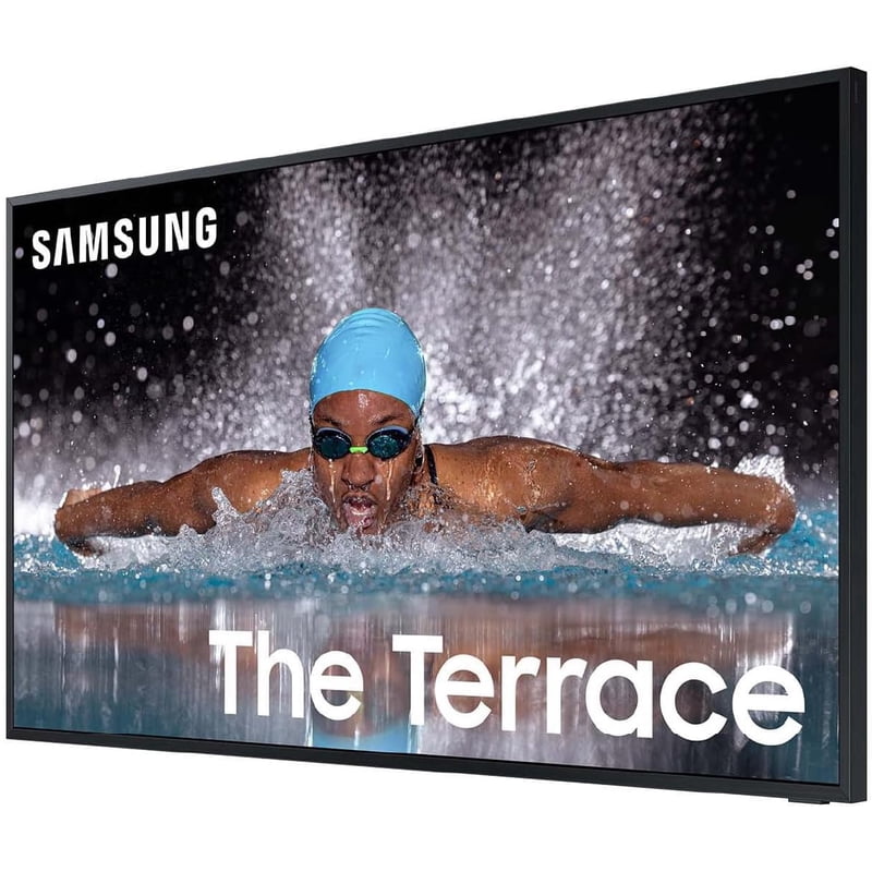 Samsung QN65LST7DAFXZA 65 Inch The Terrace Neo QLED Partial Sun TV with a VG-SDCC65G 65" Dark Gray Dust Cover (2024) feature detail