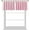 Baby Pink, variant on Tab Top Blackout Valance Curtains Panel Drapes White 32 Wide by 12 Long - 1 Panel