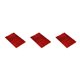 thumbnail image 3 of Injueey Alfombrilla de baño absorbente de poliéster, textura , lavable a máquina, sin hilo suelto, de secado rápido, rojo oscuro, 40 cm x Type1 NO1, 3 of 6