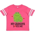 thumbnail image 3 of Inktastic Grandpa Loves Me Frog Boys or Girls Toddler T-Shirt, 3 of 5