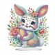 thumbnail image 2 of Decoraciones de Pascua, Adornos de Pascua, Regalos de Pascua Adorno de escritorio de acrílico de conejito de Pascua Adorno de acrílico, 2 of 9