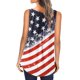 thumbnail image 4 of Tops de chaleco con botones estampados sin mangas de ocio de verano a la moda para mujer Fridja gh6471, 4 of 5