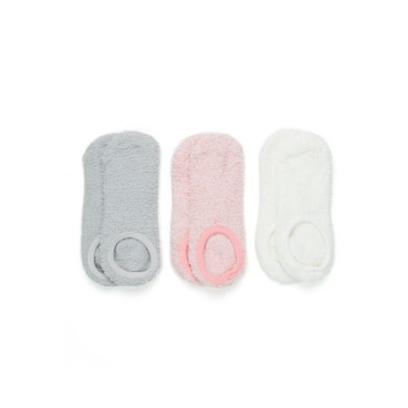 

Blissful Benefits by Warner s 3Pk Fluffy Liner Socks