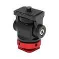 thumbnail image 3 of Mini Aluminum Alloy Ball Head Tripod Cold Shoe Adapter 1/4 Inch Screw for SLR CameraRed, 3 of 8