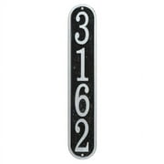 Personalized Whitehall Products Fast & Easy Vertical House Numbers Plaque in Green/Gold