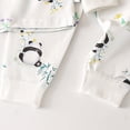 thumbnail image 4 of KPOPLK Boys Pajamas Long Sleeve Sleepwear Toddler Baby Trendy Graphic Print 2-Piece Pjs Set Comfy Sky Blue Size 2-3 Years, 4 of 5