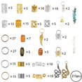 thumbnail image 2 of Juego de 215 accesorios para el cabello de papel de aluminio, 2 of 5