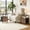 Black-Brown, variant on Demi Bonn Space-Saving Nightstand, 2 Fabric Storage Drawers, Built-in Charging Hub, Bedroom Daily Storage, White