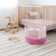 thumbnail image 4 of OrganiHaus Cestas de lavandería para bebé, color rosa, para organizar 20 x 13, cesta extra grande para mantas, cesta de almacenamiento para sala de estar, cesta de lavandería para guardería, cesta de, 4 of 5