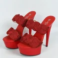 thumbnail image 5 of Car Model Wedding Spring/Summer Party Breathable Fashion Nightclub Slim Heels High Slippers LFD-8661-A21, 5 of 7