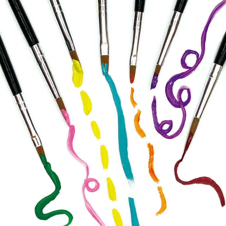 Rigger Long Synthetic Bristle Art Brushes for sale