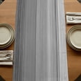 thumbnail image 5 of Table Runners 70 Inches Long Dress Scarves, Grey Ombre Wooden Farmhouse Coffee/Dining/Kitchen Table Decor, Holiday Table Runner, Farmhouse Retro Gray Wood Gradient 13x70 Inch, 5 of 9