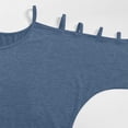 thumbnail image 7 of hotojiny Cold Shoulder Tops for Womens Cute Scoop Neck 3/4 Sleeve Shirt Summer Fashion Outfits Spring Beach Vacation T Shirts, 7 of 7