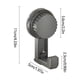thumbnail image 3 of Gancho de ventosa al vacío para baño, cocina, uso doméstico, sin rastros y con fuerte succión, gancho para toallas de baño, gancho para paños de cocina, gancho para sombreros, gancho de ventosa de plá, 3 of 6
