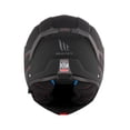 thumbnail image 4 of Casco Abatible Para Moto Mt Helmets Atom 2 Negro Mate Dot Talla S, 4 of 5