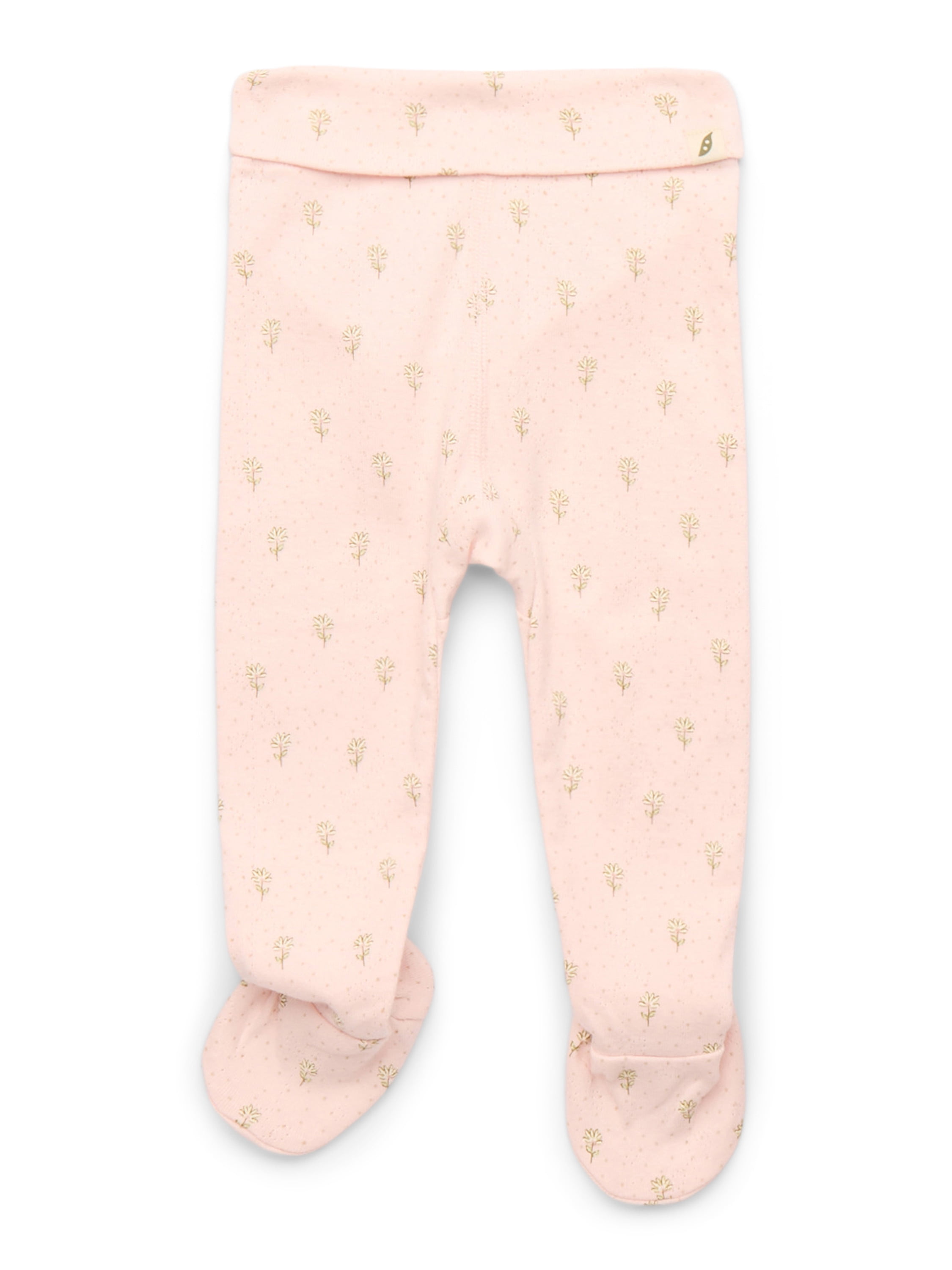 easy-peasy Baby Girls 5-Piece Organic Cotton Pajama Set – Sleeper, Bodysuit, Footed Pants, Hat & Blanket, Sizes 0M–9M