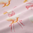 thumbnail image 5 of Erosebridal Cute Bowknot Curtains Pack of 2 (42x84 Each),Farm Animal Kawaii Duck Curtains Blackout For Girls, 5 of 7