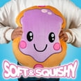 thumbnail image 3 of Scentco Smillows - Gourmet Scented Stuffed Plush Pillows (Jelly Donut) - Accent, Throw, Decorative, Fun Pillows - Kids Room Decor, Gift for Kids, 3 of 7