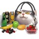 thumbnail image 3 of Fotbe Cute Cartoon Kitten Bolsa Térmica Portátil con Estampado, Bolsa de Entrega de Alimentos Aislada, Bolsa Reutilizable de Gran Capacidad para Comidas y Supermercado, 3 of 6