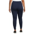 thumbnail image 3 of Terra & Sky Women's Plus Size Skinny Ponte Pants, 3 of 4