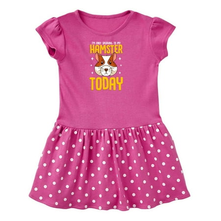 

Inktastic Hamster Kids Pet Gift Gift Toddler Girl Dress