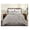 Silver/Brown Motif, variant on Noelle 7-Piece Queen Bedding Set Silver Gray Brown Floral Medallion Jacquard Comforter Set, Queen Size