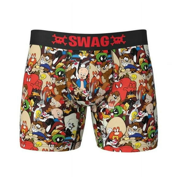 Looney Tunes Cast Swag Boxer Briefs-Large (36-38)