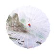 thumbnail image 4 of Parasol de papel de aceite de estilo oriental hecho a mano de 33 "para disfraces, recitales de baile, s Estilo B Yuyangstore sombrilla china, 4 of 8