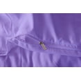 thumbnail image 2 of NC Home Fashions Pleated Microfiber Reversible 3.0 lb Quilts, Queen, Purple, 3-Pieces, 2 of 2