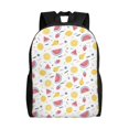 thumbnail image 1 of Disketp Watermelon And Lemon Mochila Unisex de Apertura Lateral Completa, Mochila para Laptop para Escuela, Trabajo y Viajes, 1 of 8