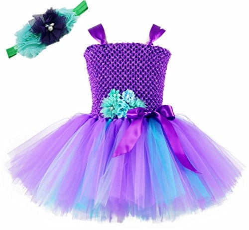 little mermaid tutu dress walmart