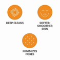 thumbnail image 2 of 4pcs Clarisonic Replacement Brush Head Deep Pore Delicate Sensit Cashmere Radiance, 2 of 3