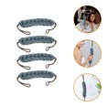 thumbnail image 3 of 4 Pcs Gommages pour le Dos Extensibles Exfoliants pour le Lavage du Corps, 3 of 8