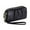 Black, variant on KAWELL Genuine Leather Wristlet Wallet for Women - Luxury Ruched Clutch with Wrist Strap