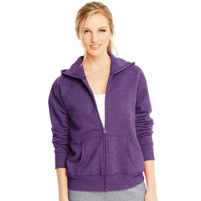 Hanes Sweat à Capuche à Fermeture à Glissière ComfortSoft EcoSmart pour Femmes, TG