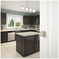 thumbnail image 4 of Schlage Lock Company F10 V BWE 619 Schlage F10-BWE Bowery Passage Door Knob Set from the F-Series, Satin Nickel, 4 of 7