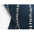 thumbnail image 6 of Momeni Simba Hand Tufted Wool Striped Navy Area Rug 2'6" X 8' Runner, 6 of 8