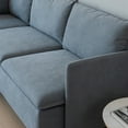 thumbnail image 3 of L-Shaped Corner Sofa, Modern Modular Reversible Sectional Sofa with Chaise, Sectional 4 Seater Modular Sofa, 3 of 7