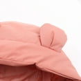 thumbnail image 6 of Hicidod Baby Winter Jackets Cute Bear Ears Warm Coats Lightweight Fashion Solid Color Windproof Thicked Vest Outerwear, 6 of 7