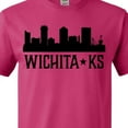 thumbnail image 4 of Inktastic Wichita Kansas City Skyline T-Shirt, 4 of 5