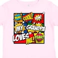 thumbnail image 4 of Inktastic My Grandpa Loves Me Superhero Boys or Girls Toddler T-Shirt, 4 of 5