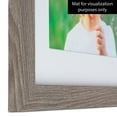 thumbnail image 5 of ArtToFrames 24" x 24" Gray Oak Picture Frame, 24x24 inch Brown MDF Poster Frame (WOM-4300), 3 Pack, 5 of 8